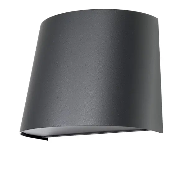 Maxi 1100 vägglampa LED antracit Ip44 Billigare