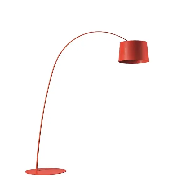 Erbjudande Twiggy Golvlampa Röd (Crimson) Halogen Med Dimmer