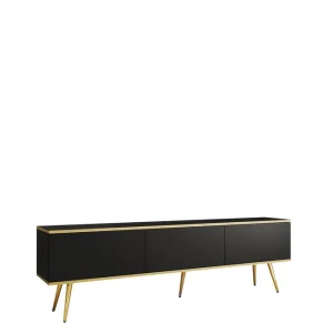 Edson Tv-bänk 175 cm Svart - Möbler Reapris