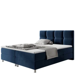Isoba Sängpaket Kontinentalsäng 160x200 cm Blå - Möbler Utförsäljning
