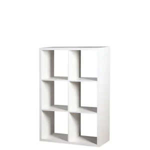 Rea Franzine Bokhylla 77 cm Vit - Förvaring