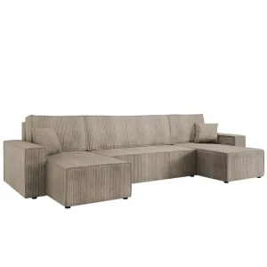 Hobson Soffa Dubbeldivan 4-sits Beige - Möbler Kampanjpris