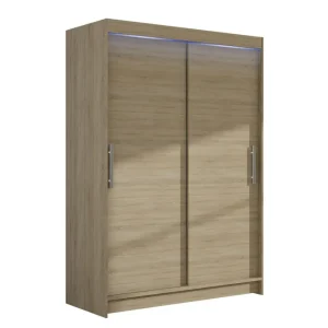 Estella Garderob 120x200 cm Beige - Förvaring Rabatter