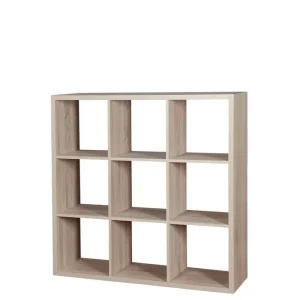 Franzine Bokhylla 114 cm Beige - Förvaring Snabb frakt