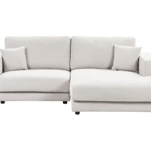 Ersi Soffa med Divan 3-sits Vit/Svart - Möbler Köp nu