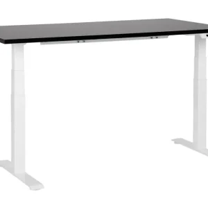 Snabb leverans Bina Skrivbord 72x160 cm Svart/Vit - Möbler