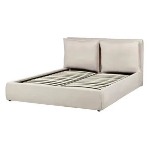 Braylon Sängram 160x200 cm Beige - Möbler Sänkt pris