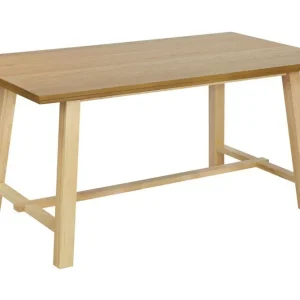 Gaelan Matbord 90 cm Rektangulär Ljust trä - Möbler Utförsäljning