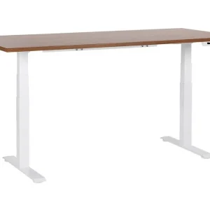 Lägg i varukorgen Bina Skrivbord 80x180 cm Mörkt trä/Vit - Möbler