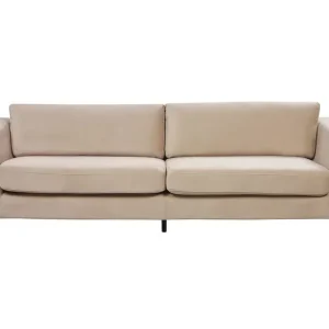 Kampanj Durran Soffa 3-sits Beige/Svart - Möbler