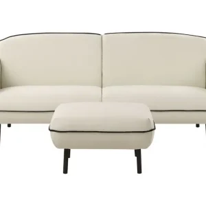 Populär Balint Soffa 3-sits Beige/Svart - Möbler