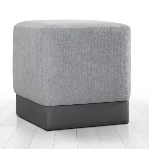 Populärt val Gladys Sittpuff 45 cm Grå - Möbler