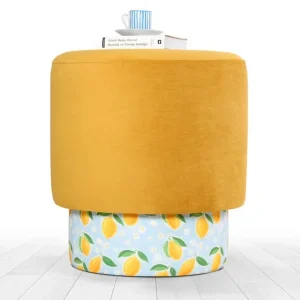 Premium Gunner Sittpuff 43 cm Multicolor - Möbler
