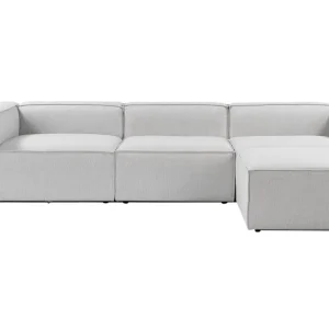 risnedsättning Redlands Soffa med Divan 3-sits Grå - Möbler