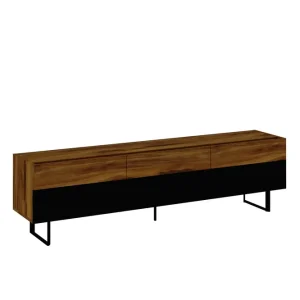 Sign Tv-bänk 180 cm Svart/Ek - Möbler Billig