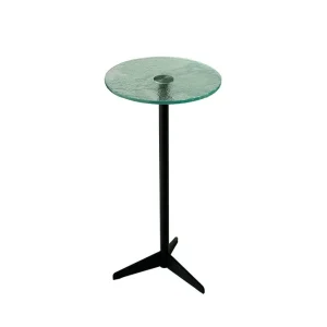 Giada Sidobord 25 cm Transparent/Svart - Möbler Rea