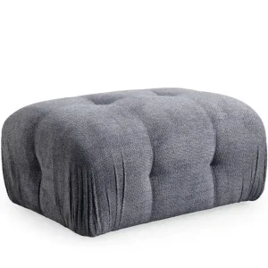 Kampanj Greta Fotpall 95 cm Grå - Möbler