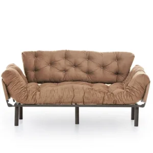 Maryborough Bäddsoffa 2-sits Ljusbrun - Möbler Nyhet
