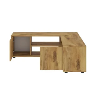 Fri frakt Pienk Tv-bänk 125 cm Ek - Möbler