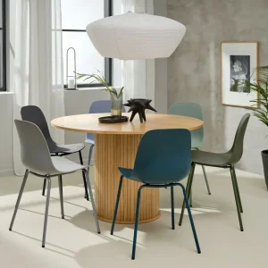 Billig Angelique Matbord 120 cm Rund Beige - Möbler