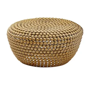 Rea Wohnling Soffbord Wohnling Metall Rund 60 cm Halvsfärisk Yta Modern - Möbler