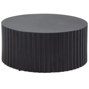 Rabatt Wohnling Soffbord Wohnling Rund 67 cm Metallremsor Optik Modern Look - Möbler