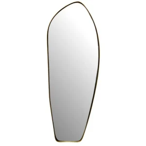Wohnling Spegel Wohnling Asymmetrisk metallram oval 90 cm - Inredning Sänkt pris