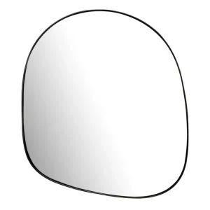 Wohnling Spegel Wohnling Asymmetrisk tjock metallram oval 60 cm - Inredning Lågt pris