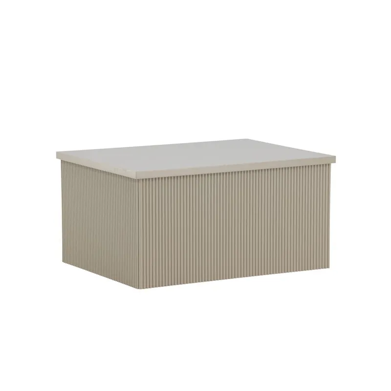 Venture Home Lenox Sidobord 80 cm Beige - Möbler Fri frakt