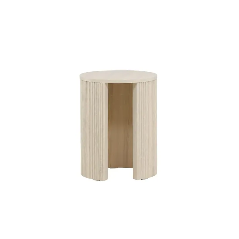 Venture Home Bristol Sidobord 40 cm Whitewash - Möbler Billigare