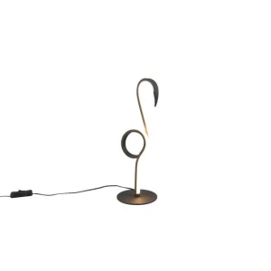 Populär Trio Lighting Bordslampa TRIO Ingo Mattsvart Mattsvart - Belysning