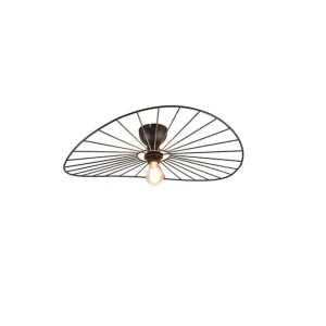 Beställ nu Trio Lighting Taklampa TRIO Chapeau Mattsvart Mattsvart - Belysning