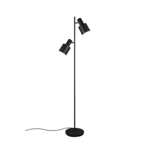 I lager Trio Lighting Golvlampa TRIO Agudo Mattsvart Mattsvart - Belysning
