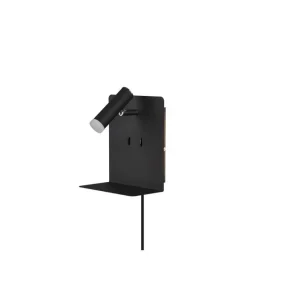 Lägg i varukorgen Trio Lighting Vägglampa TRIO Element Mattsvart Mattsvart - Belysning