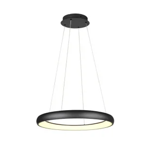 Fynd Trio Lighting Pendel TRIO Cardona 75 cm, Mattsvart 75 cm, Mattsvart - Belysning