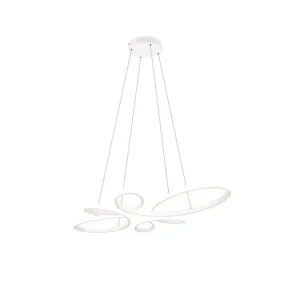 Kampanjpris Trio Lighting Pendel TRIO Fly Mattvit Mattvit - Belysning