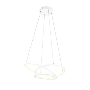 Populärt val Trio Lighting Pendel TRIO Darvin 64 cm, Mattvit 64 cm, Mattvit - Belysning