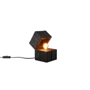 Trio Lighting Bordslampa TRIO Treasure Svart Svart - Belysning Kampanjpris