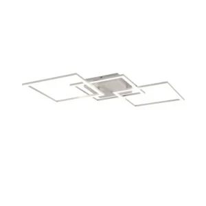 Outlet Trio Lighting Taklampa TRIO Trail 3-del, Mattvit 3-del, Mattvit - Belysning