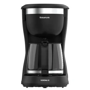 Säker betalning Kaffebryggare Taurus Verona Svart Svart - Servering & matlagning