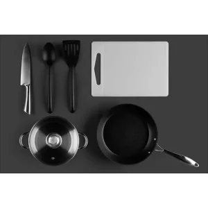 Köksset Maku Basic 6 Delar Svart||Vit - Servering & matlagning Billig