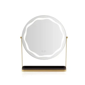 Fri frakt Sminkspegel Beautifly Rund med LED-belysning - Inredning