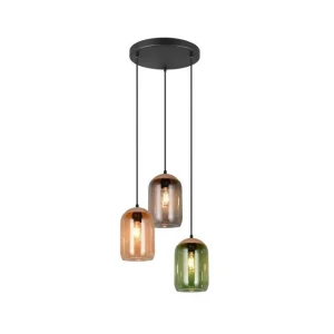 Trio Lighting Pendel TRIO Cork 3-del 3-del - Belysning Kampanj