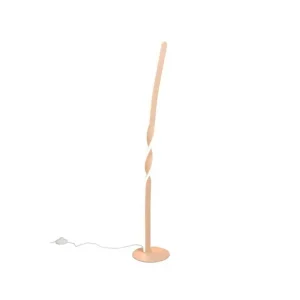 Trio Lighting Golvlampa TRIO Ginko Sand Sand - Belysning Begränsat erbjudande