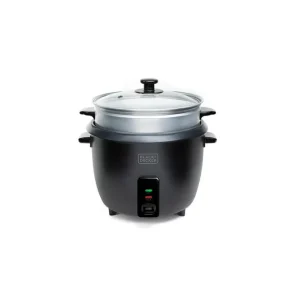 Lägg i varukorgen Black+Decker Riskokare Black+Decker 1.8L Svart Svart - Servering & matlagning