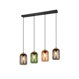 Fri frakt Trio Lighting Pendel TRIO Cork 4-del 4-del - Belysning