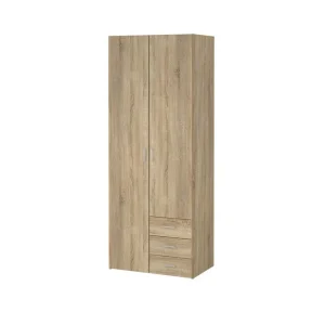 Outlet Tvilum Space Garderob 78x200 cm Natur - Förvaring