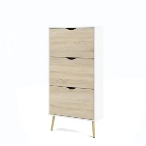 Tvilum Hostafranc Skoskåp 70 cm Vit - Förvaring Rea
