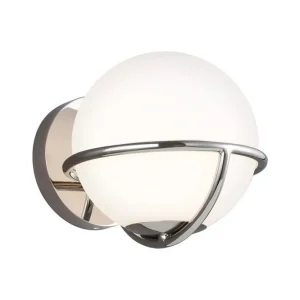 Utförsäljning Vägglampa Feiss Apollo Polerad Nickel Polerad Nickel - Belysning