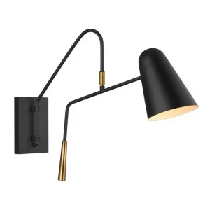 Rabatt Vägglampa Feiss Simon - Belysning